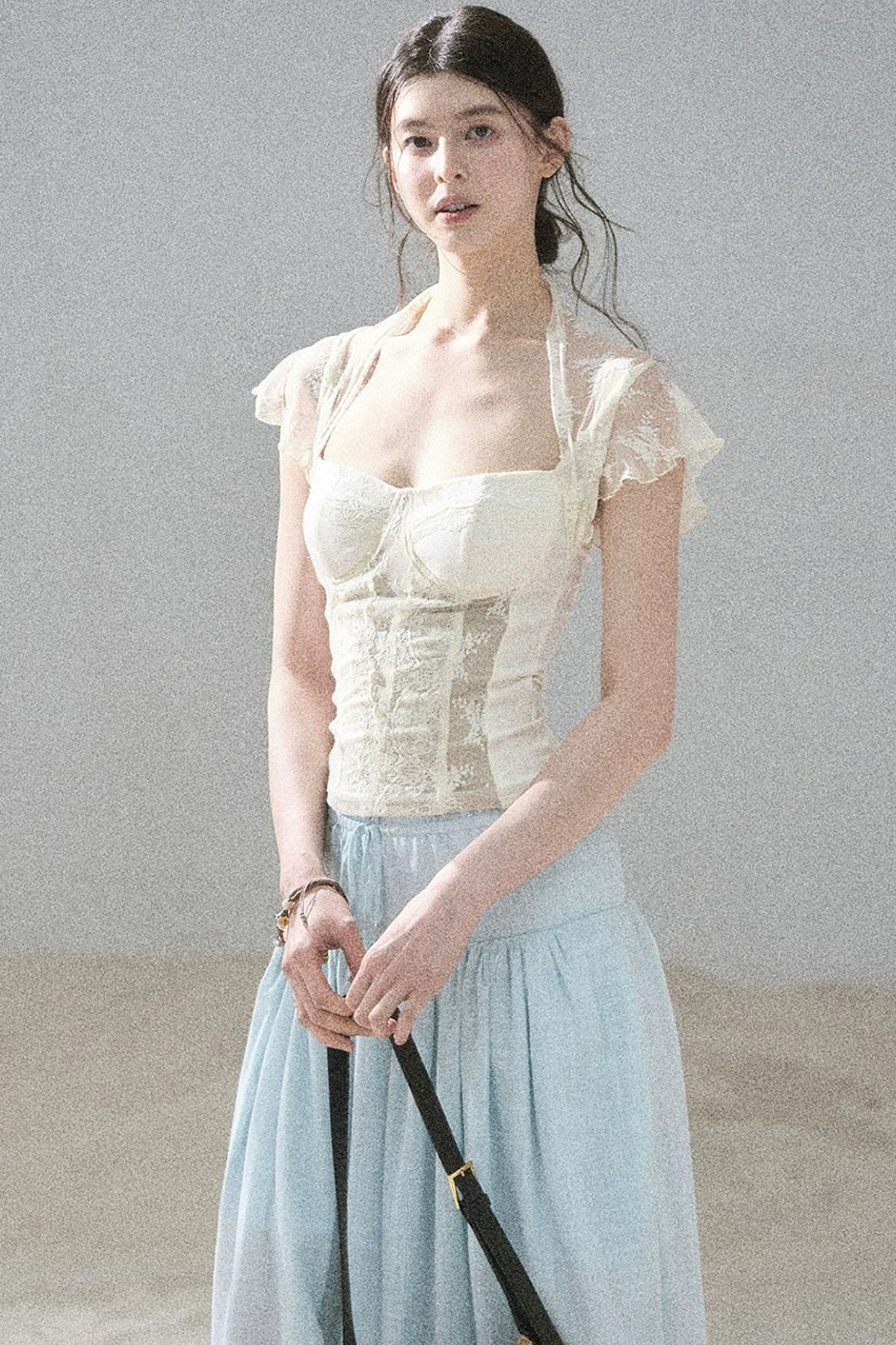 Lace Moonlit Rose Top