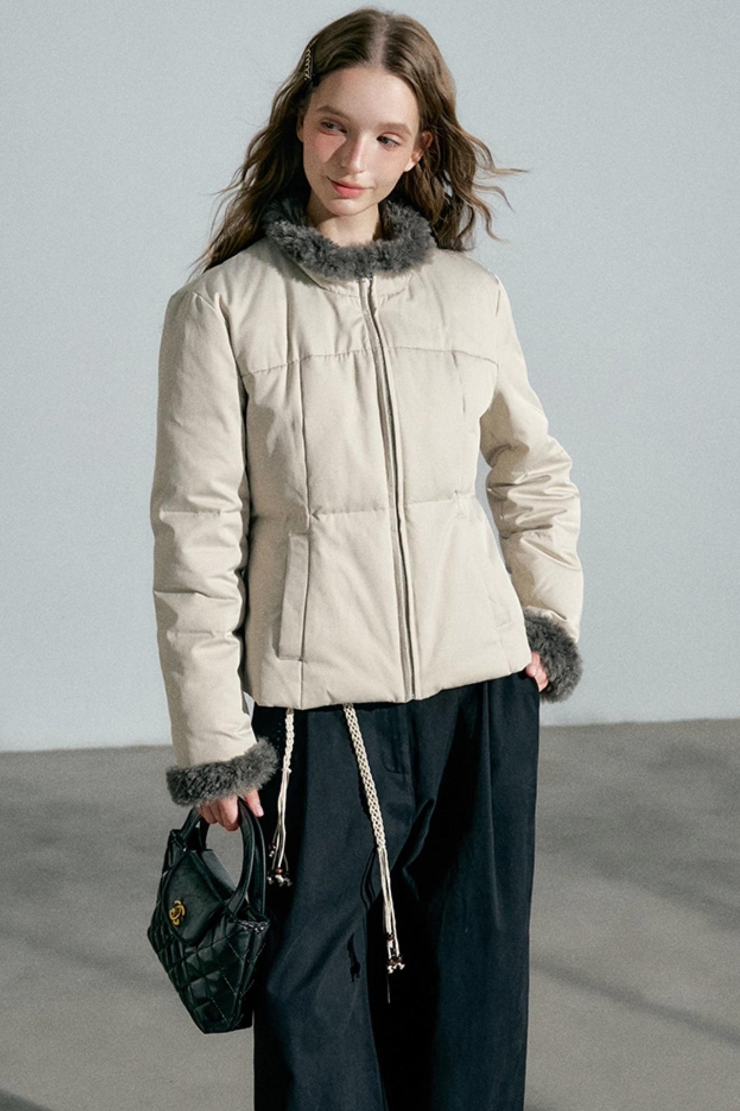 Stand-Up Collar Warm Jacket