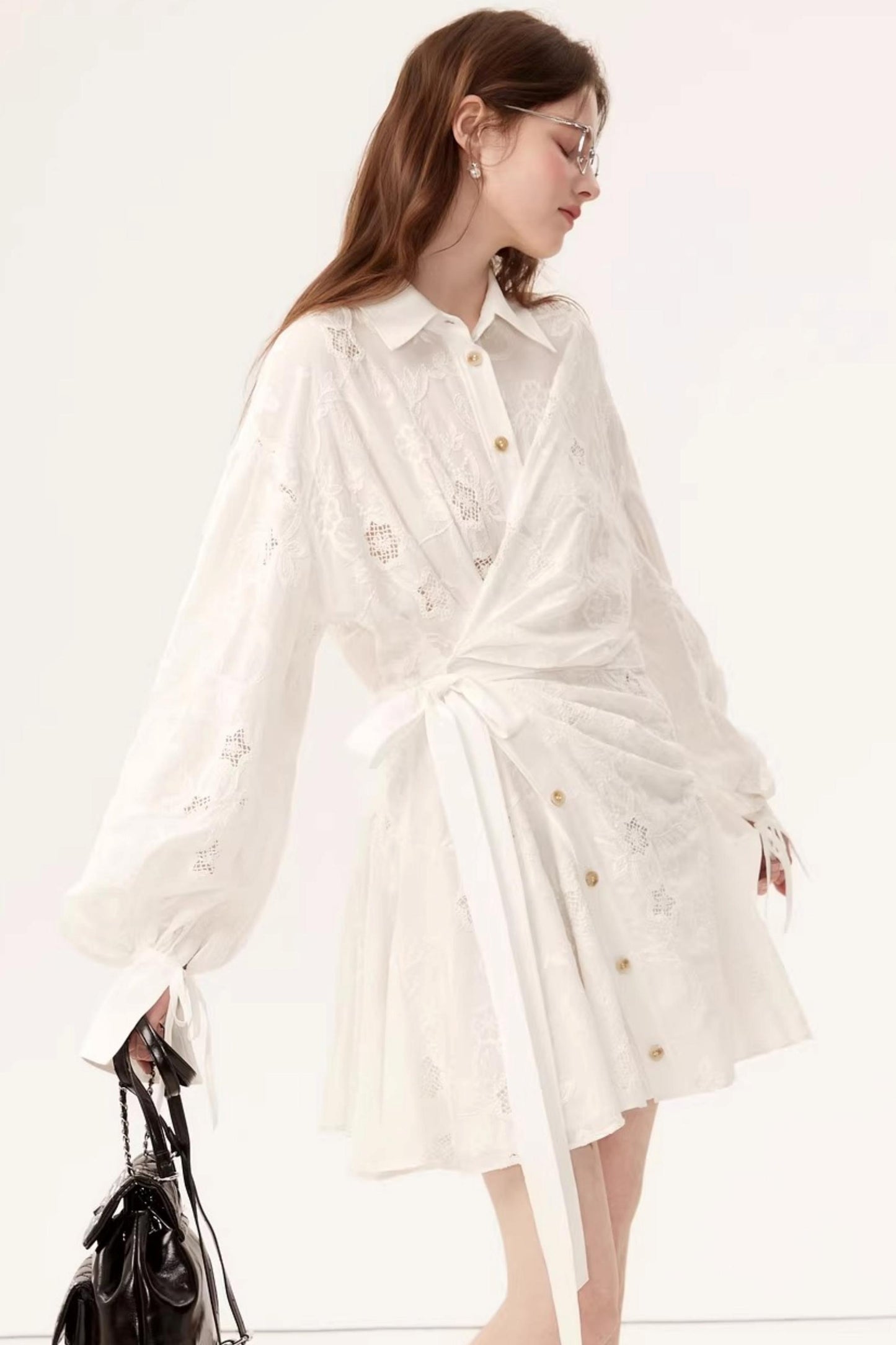 Three-Dimensional Embroidery Dress