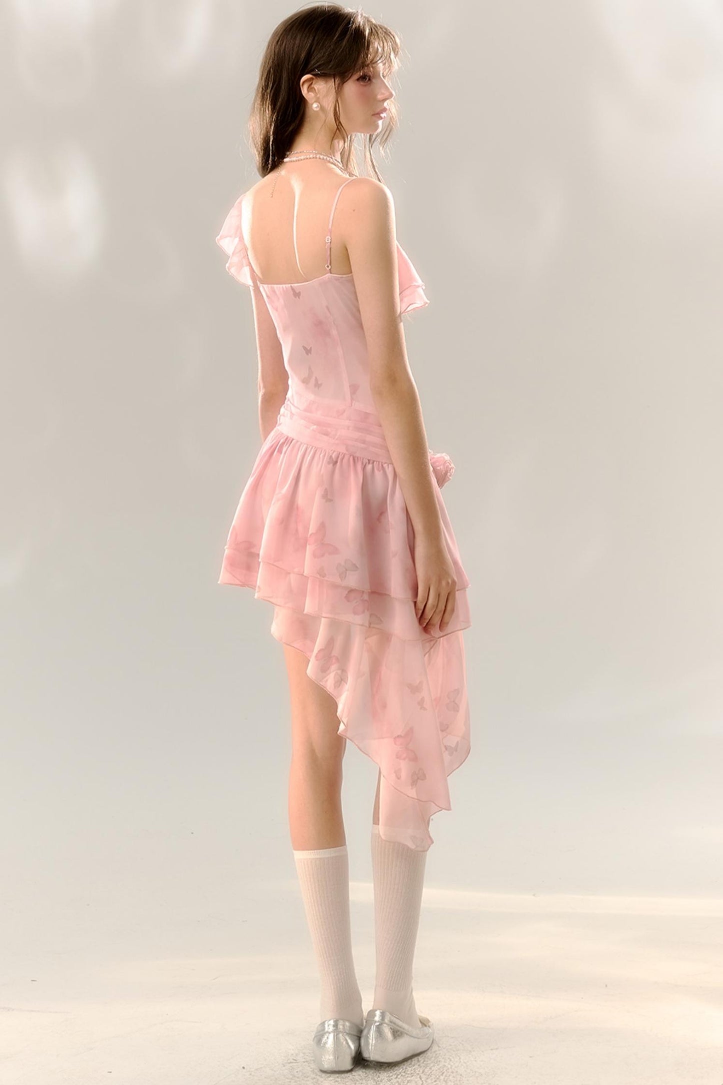 Pink Butterfly Dreams Streamer Dress