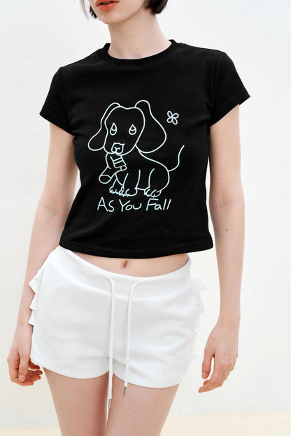 Summer Dog Slim Fit Tee