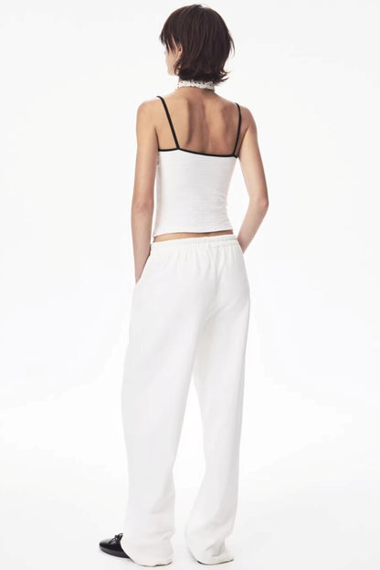 Color-Blocked Carrot Pants