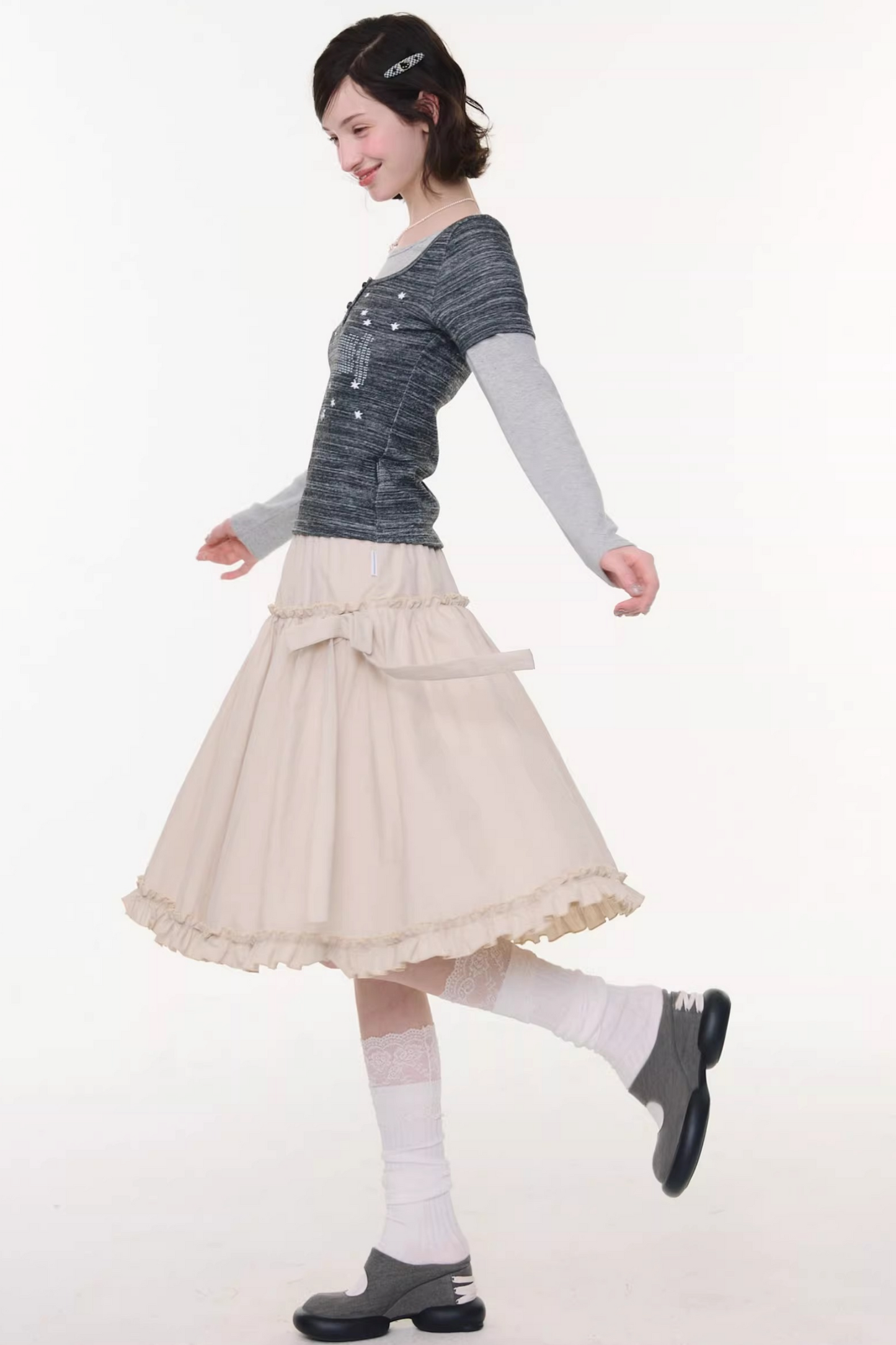 Starry Night Retro Top