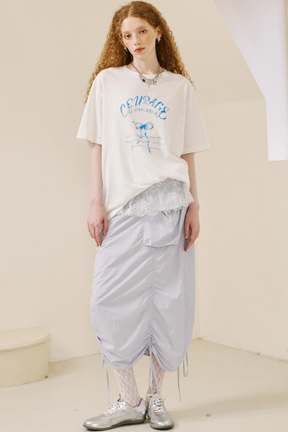 Vintage Bow Print Tee