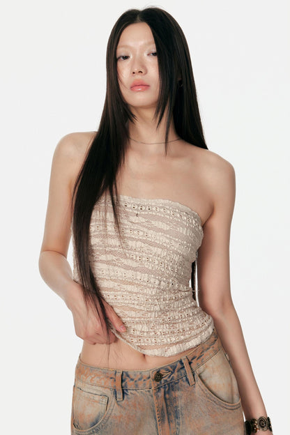 Pure Desire Lace Mesh Top