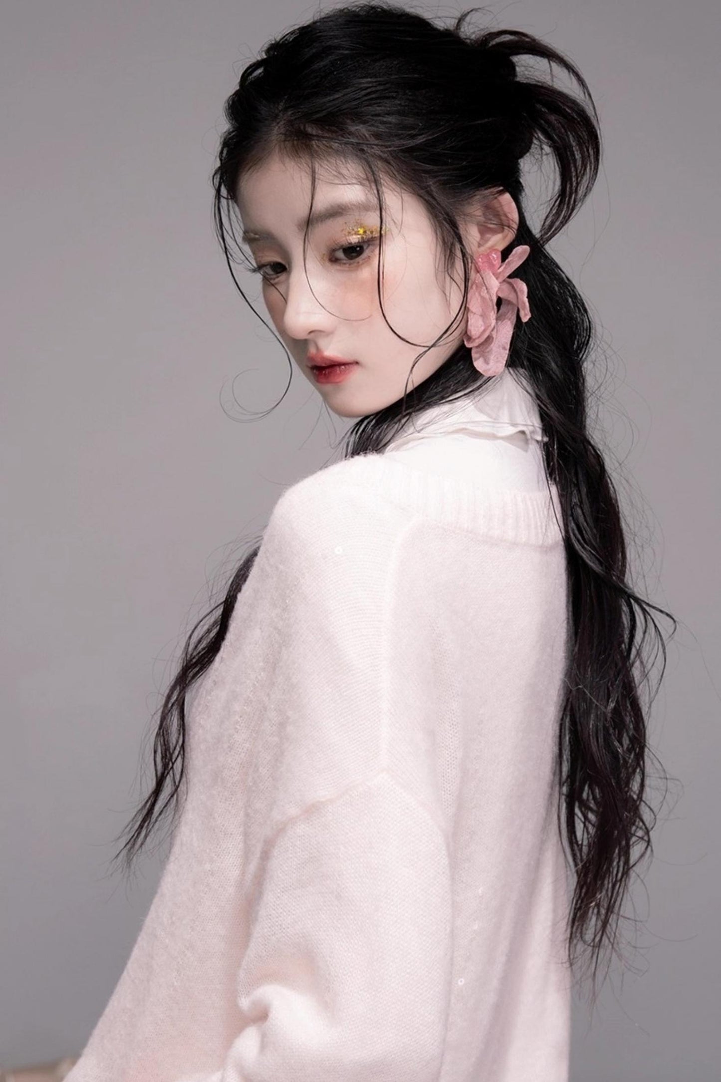 Sweet Lace Collar Lapel Shirt