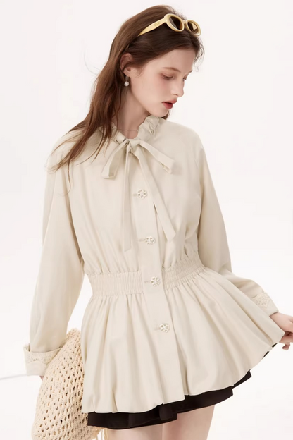 Lyocell Tencel Trench Coat