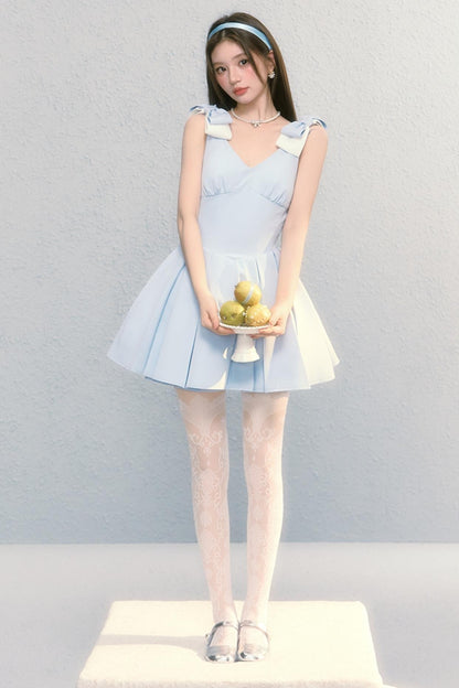 Blue Daughter V-Line Summer Slip Dress