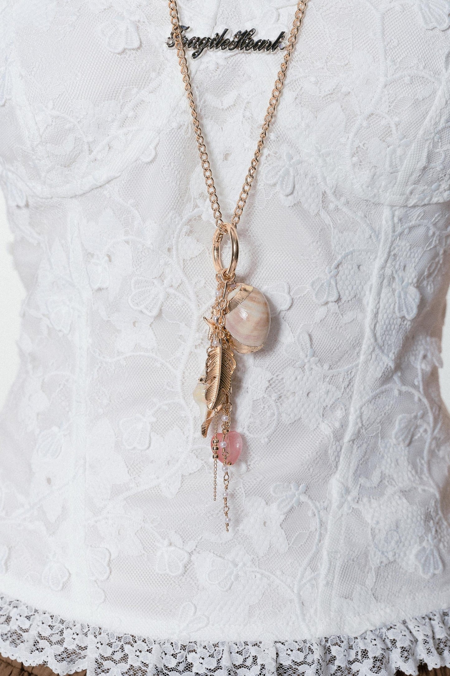 Flow Long Pendant Necklace