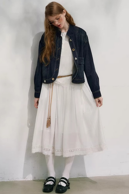 Youlan 데님 재킷