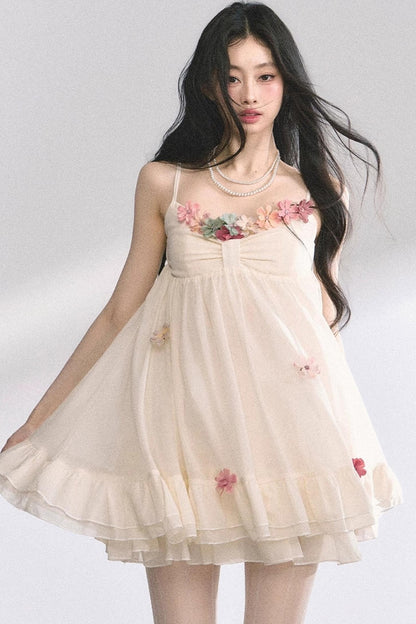 Floral Strap Resort Style Summer Dress