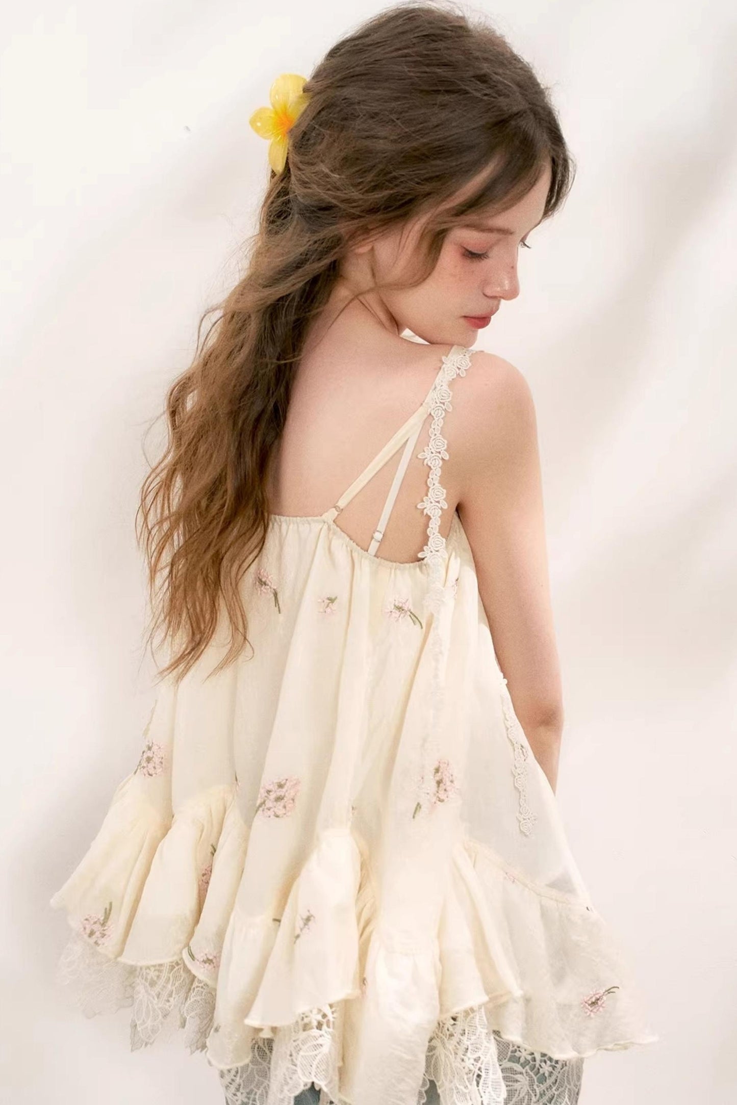 Silk Summer Camisole Set-Up