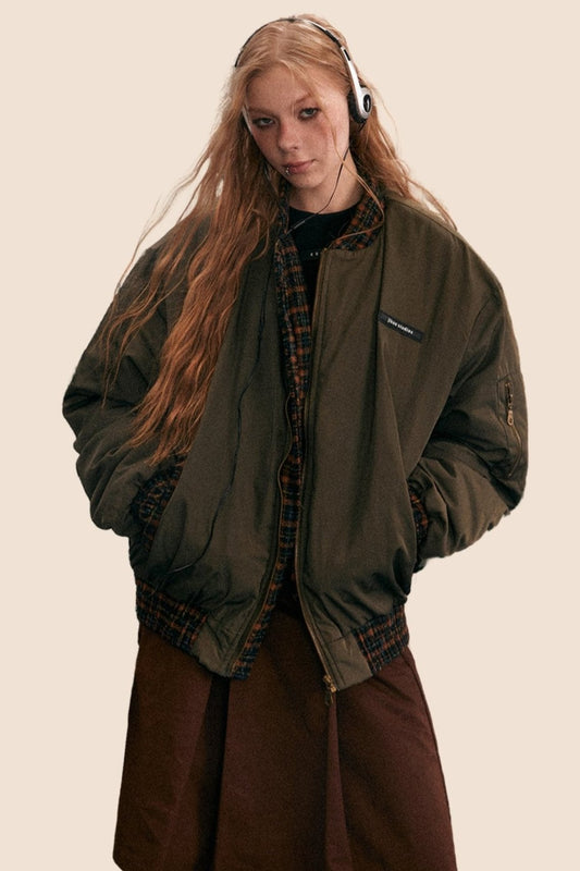 American Army Green Aviator Based Jacket