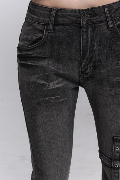 Cool Girl Black Bootcut Jeans