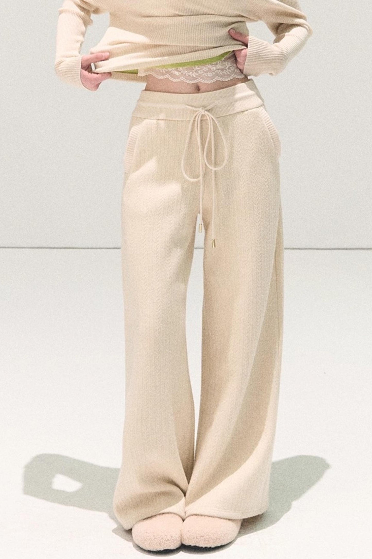 Winter Soft Knit Pants