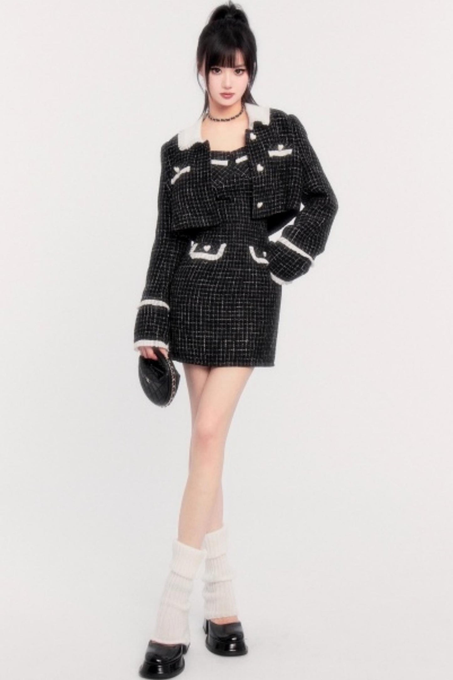 Waist Slimming Sundress Jacket Two-Piece Set-Up