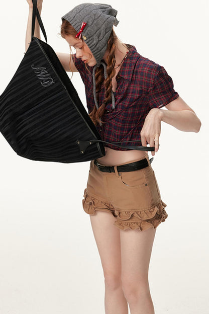 Short Sleeve Floral Fusion Top