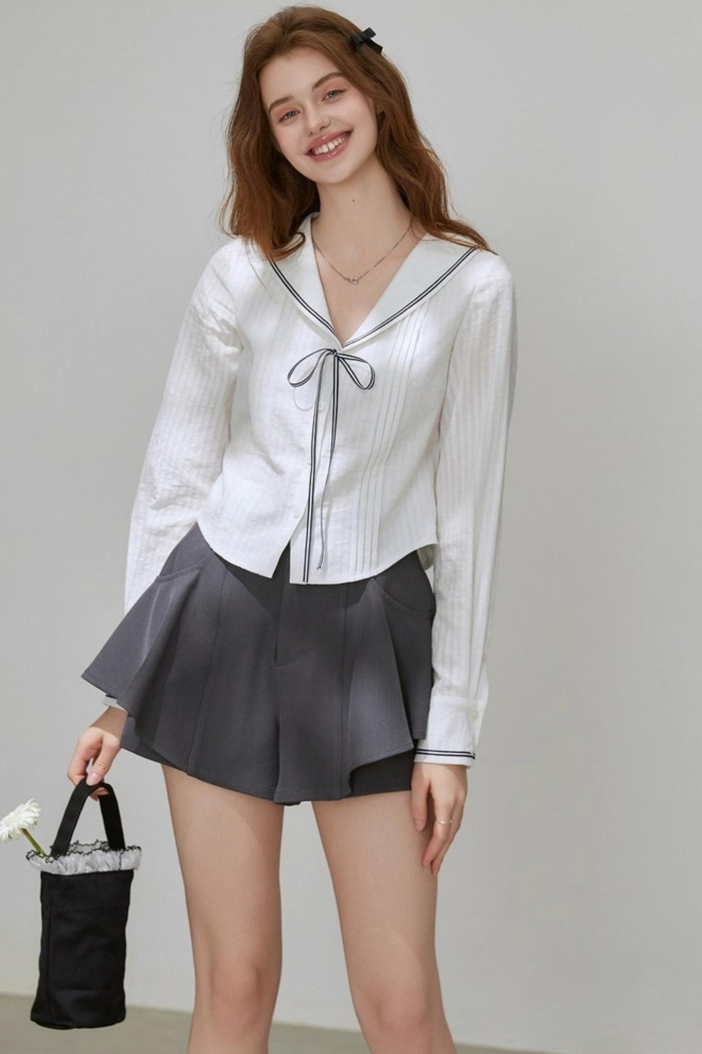 Basic Thin Maritime Casual Shirt