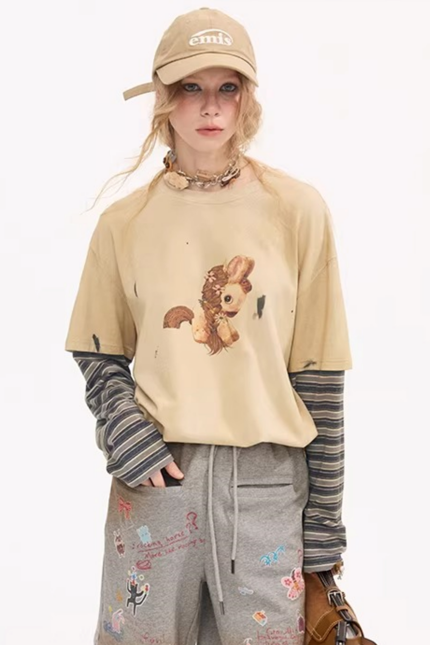 Blooming Soon Spliced Top