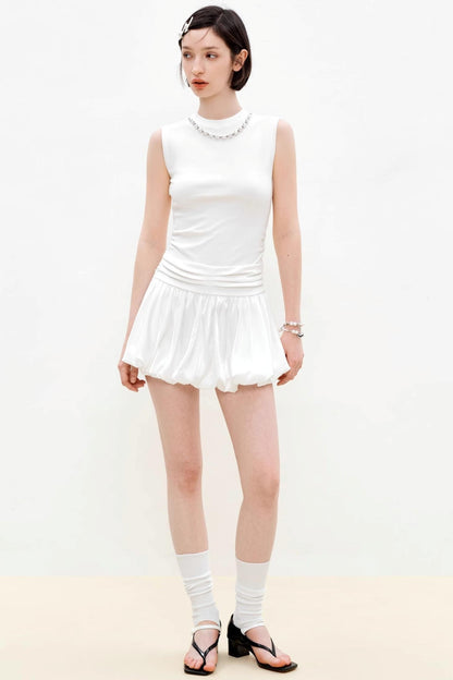 Summer Pearl White Dress