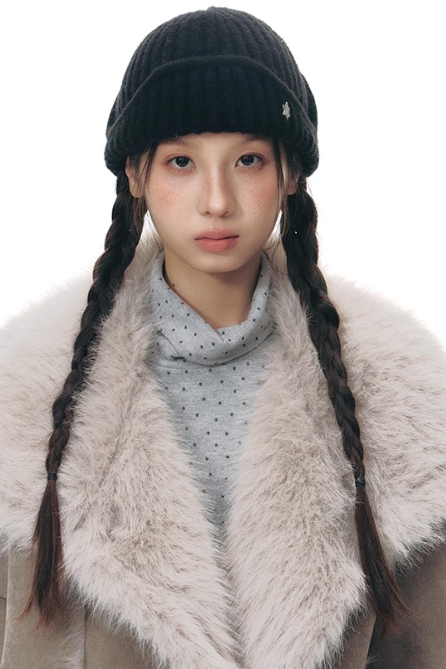 Solid Color Knit Hat