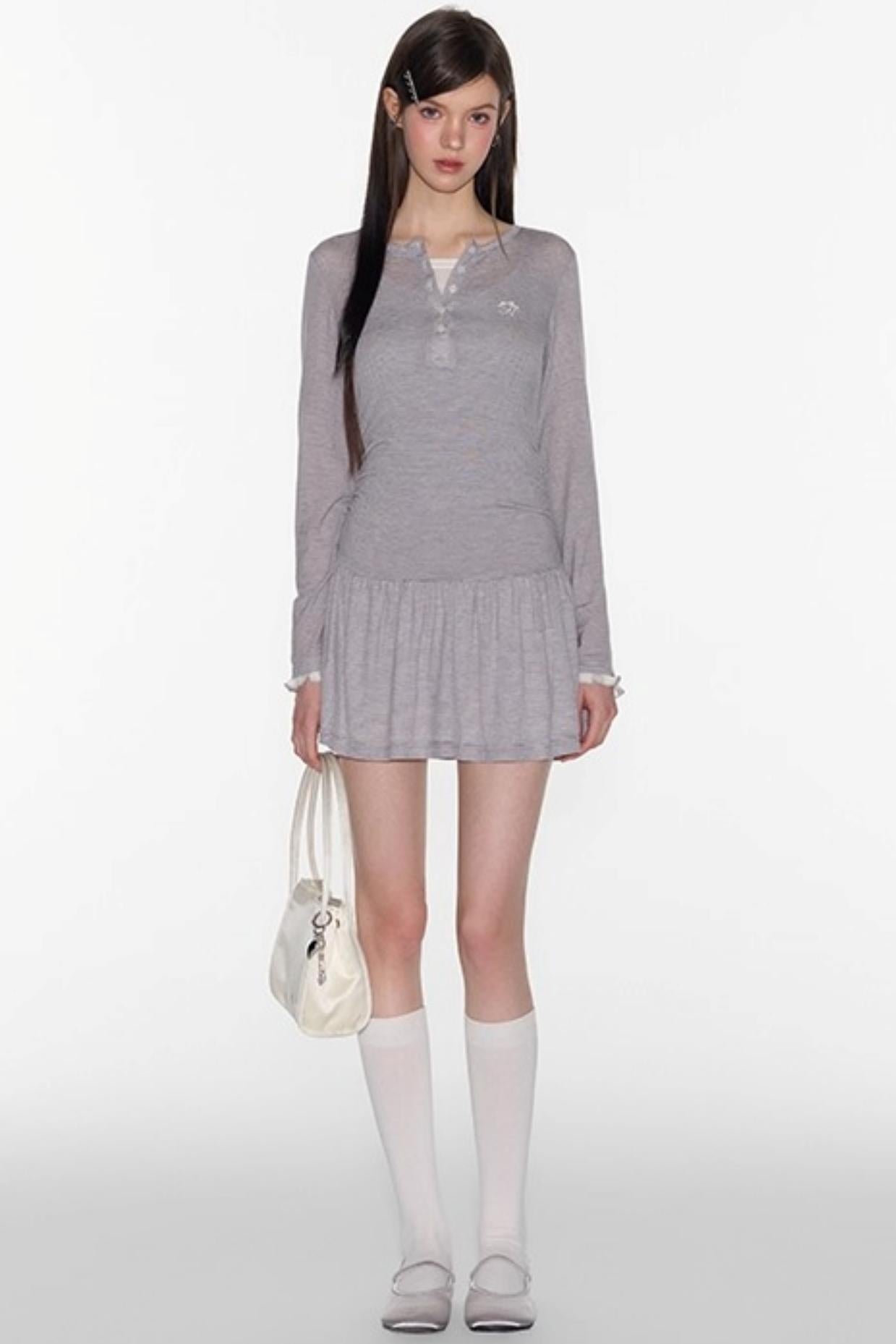 Spring Vacation Knit Dress Set-Up