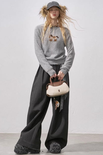 Little Horse Red Sweater