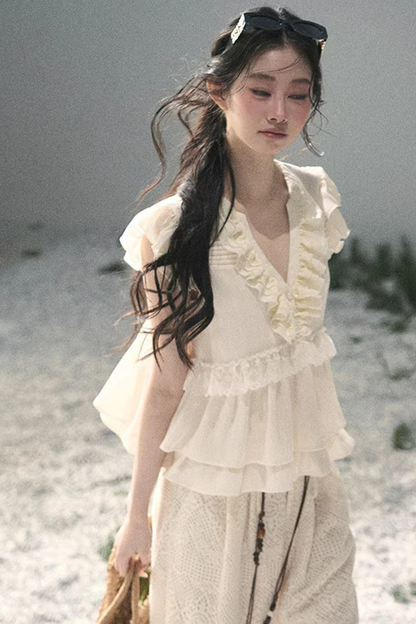 Heartlight Ruffled Blouse