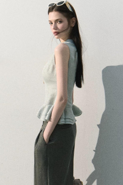 Lyocell Gilded Linen Camisole