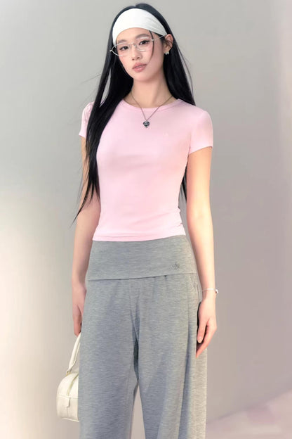 Lyocell Convertible Cuffed Pants