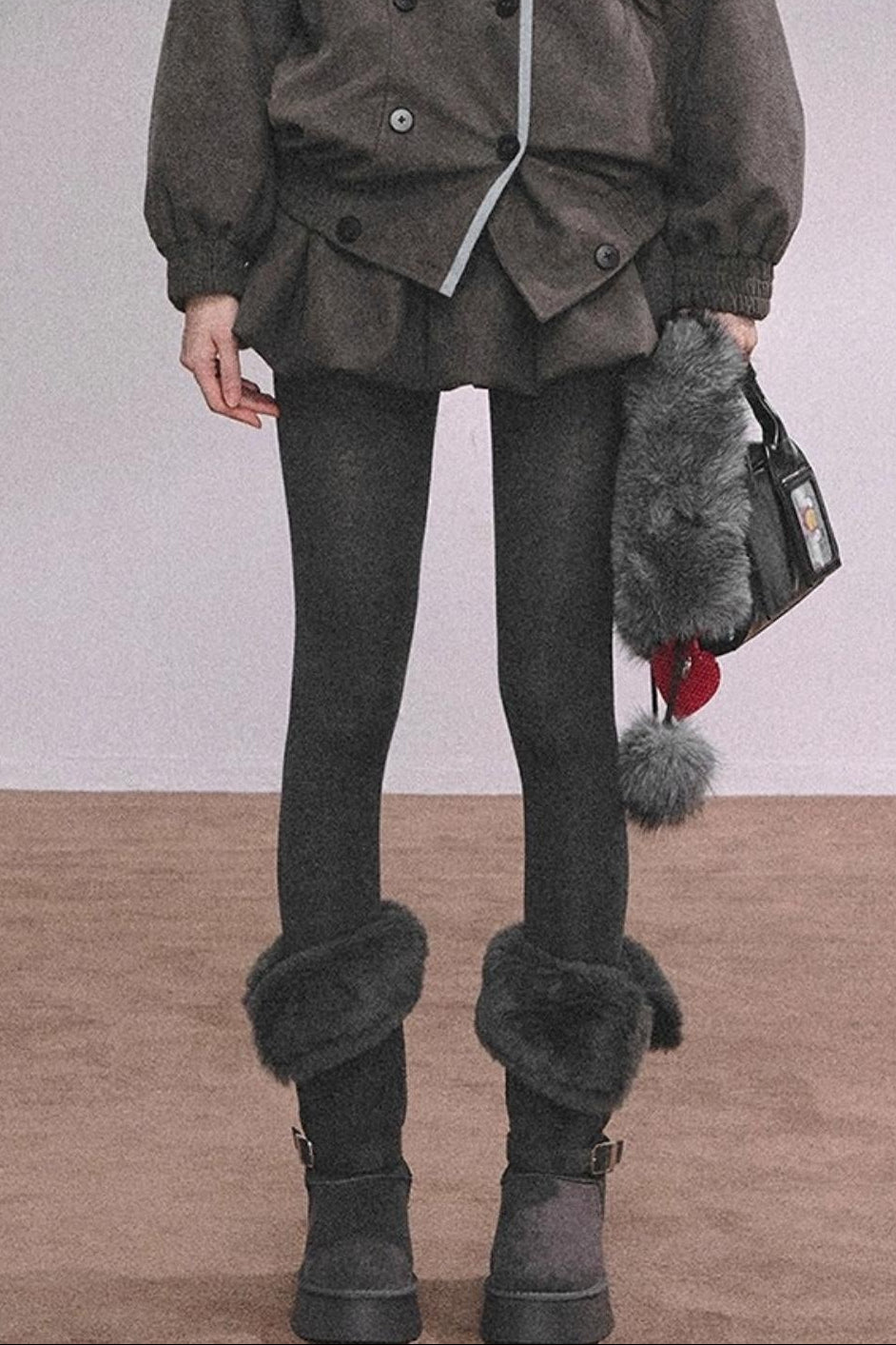 French Autumn Blazer Suit Set-Up