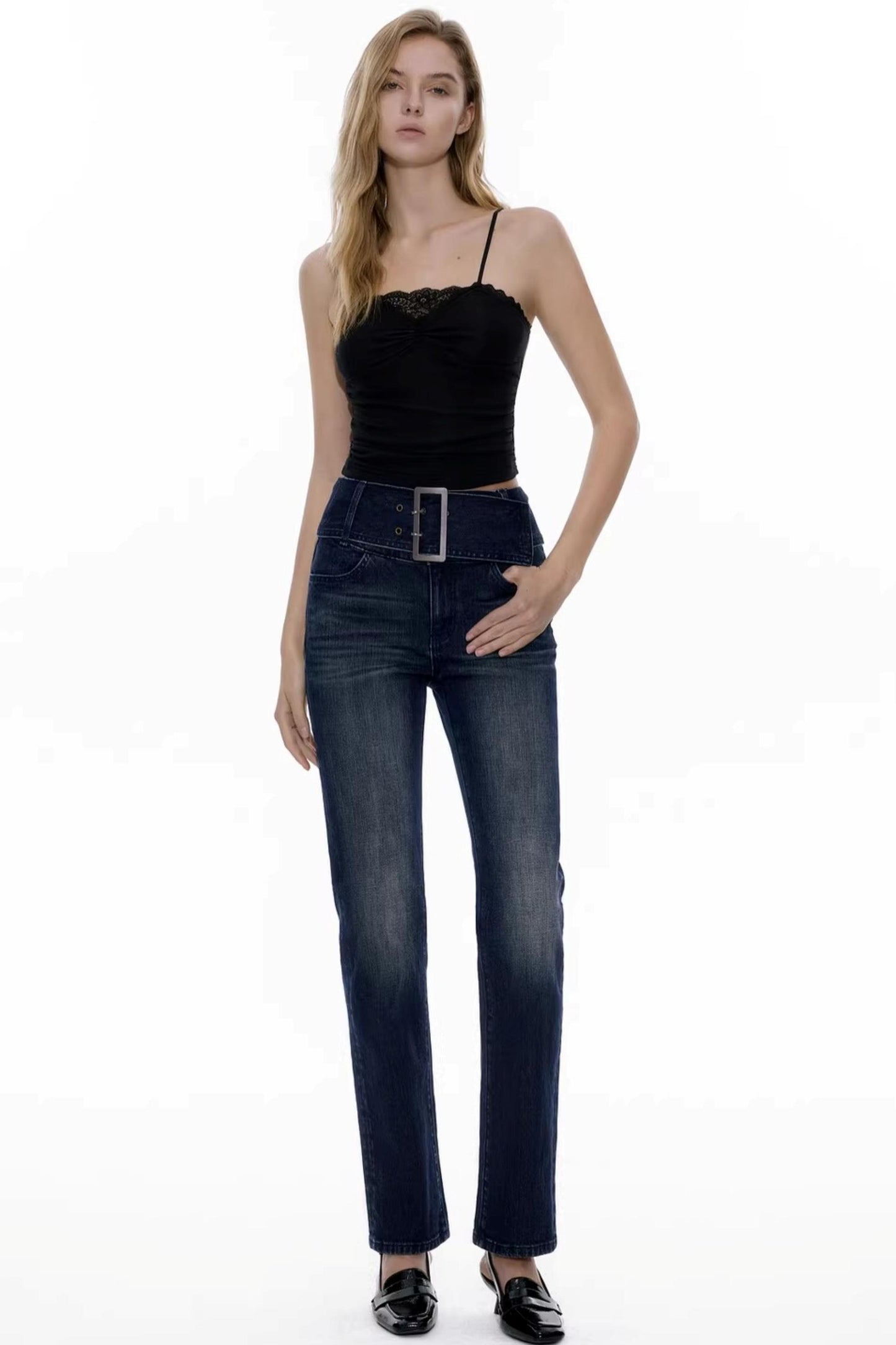 Wool Blend Lace Camisole