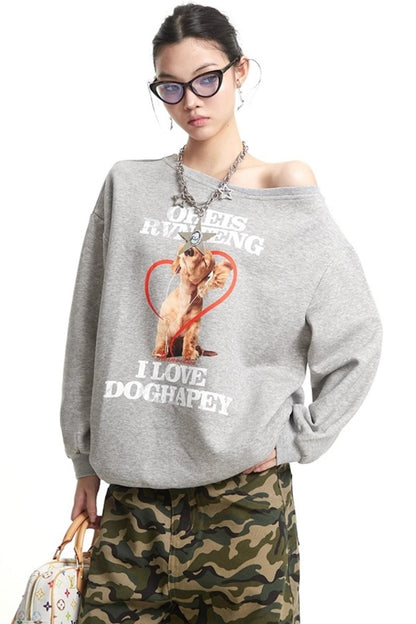 Vintage Lazy Sweatshirt