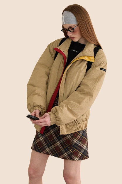 Retro Lapel THICKENED PADDED JACKET