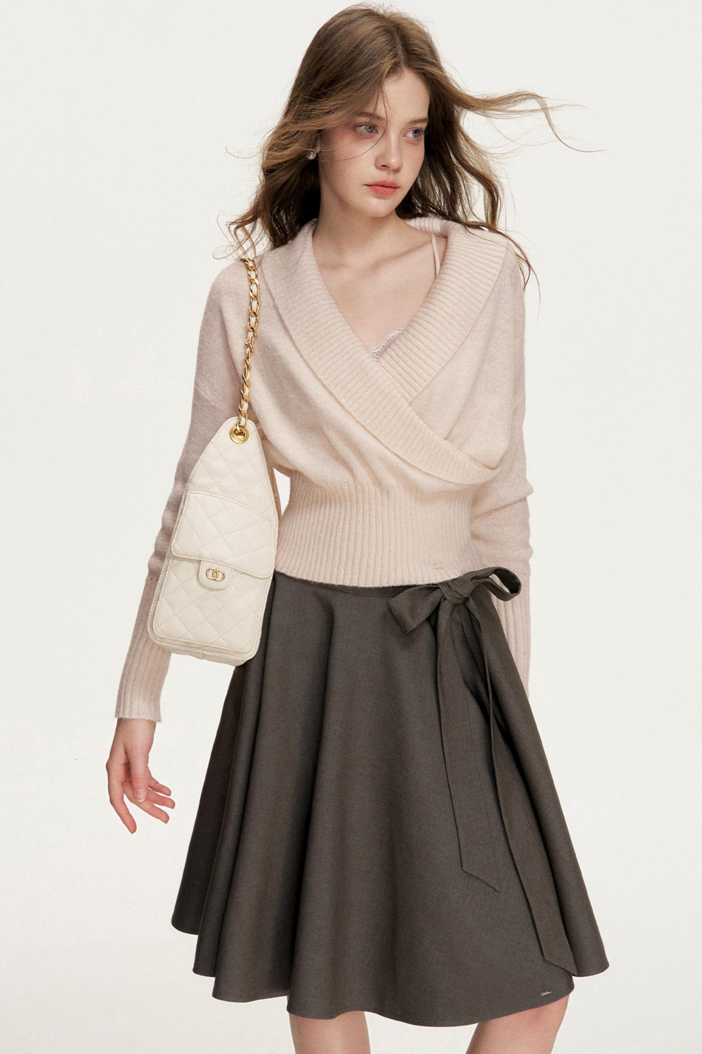 Romantic Encounter Wool Knit Sweater