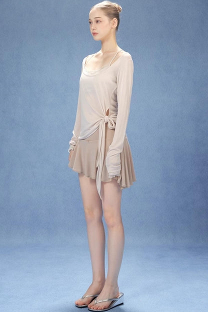 Irregular Moon Skirt