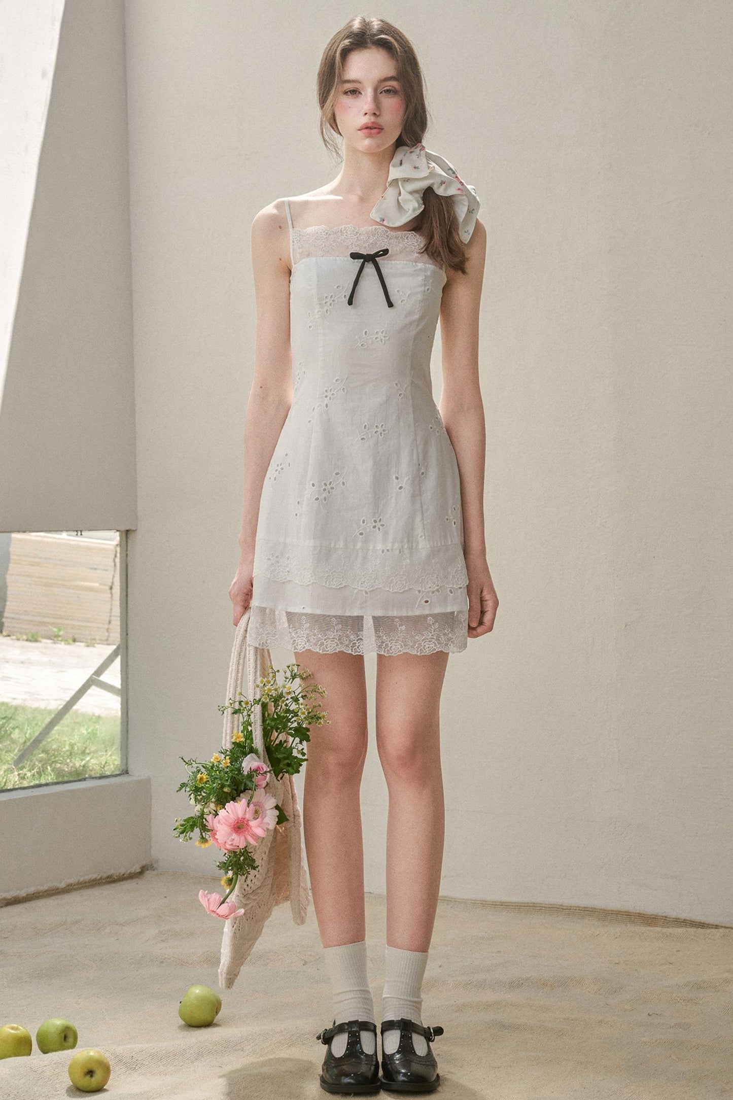 Embroidered Lace Sundress