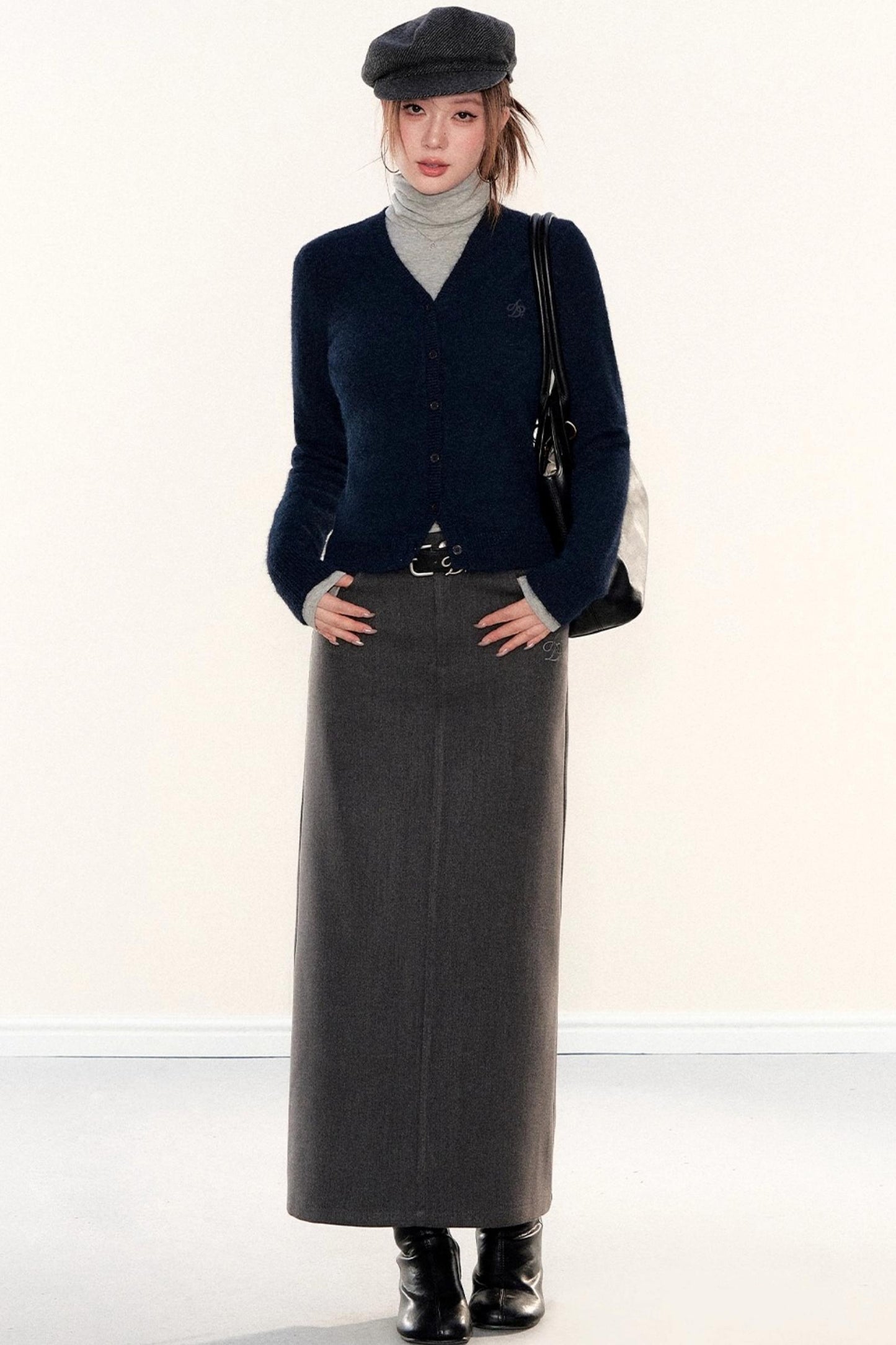 High-Neck Slimming Top