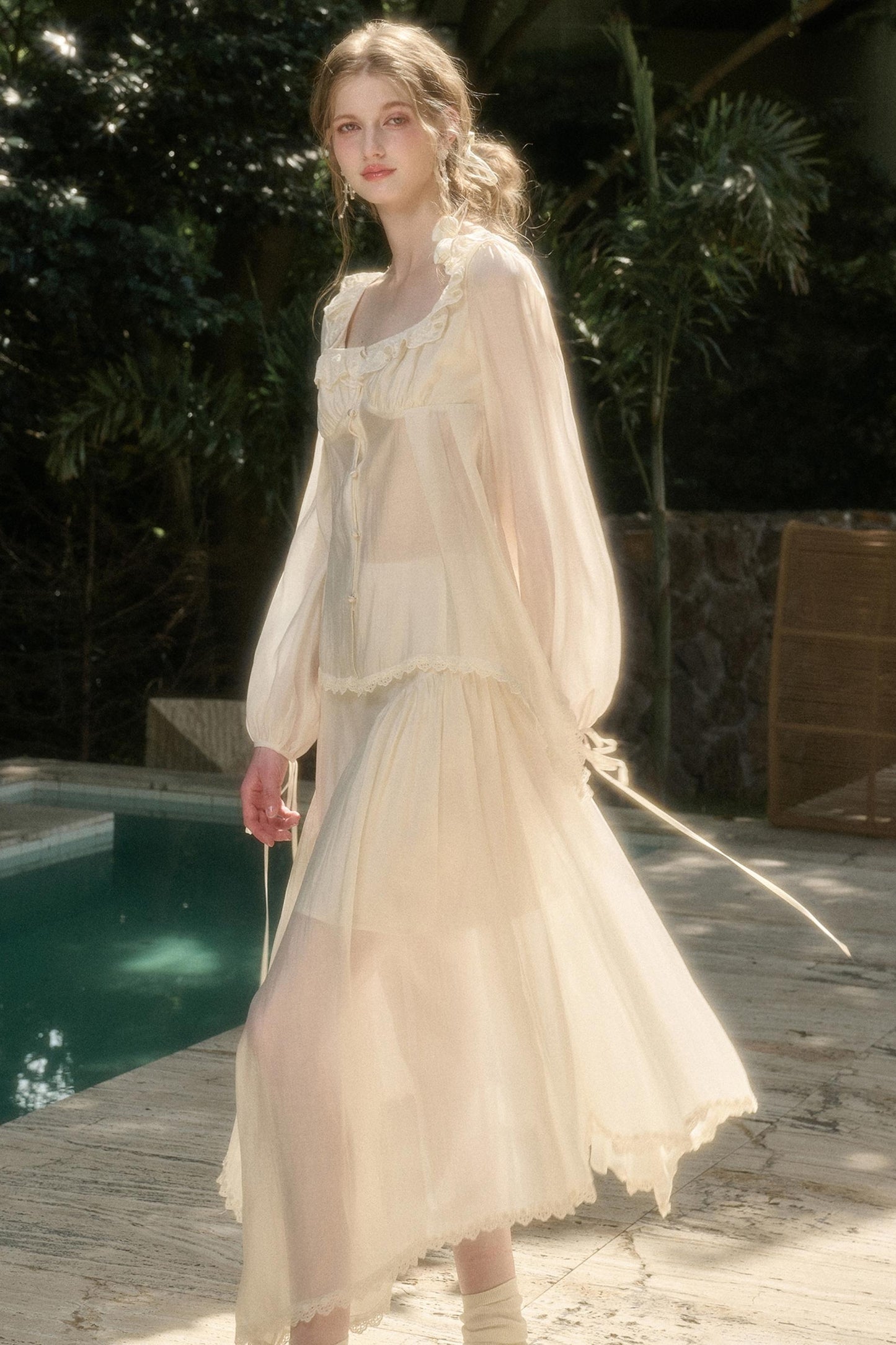 Galaxy Tencel Air Fabric Skirt Set-Up