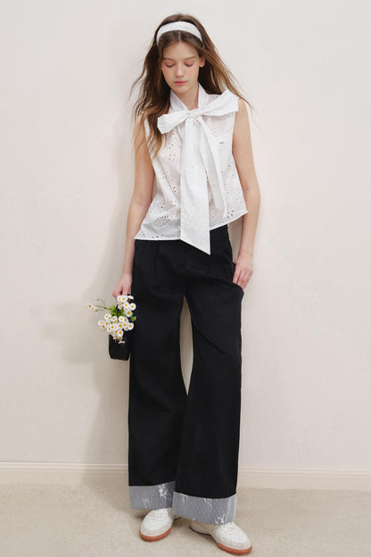 Romantic Bow Tie Vest