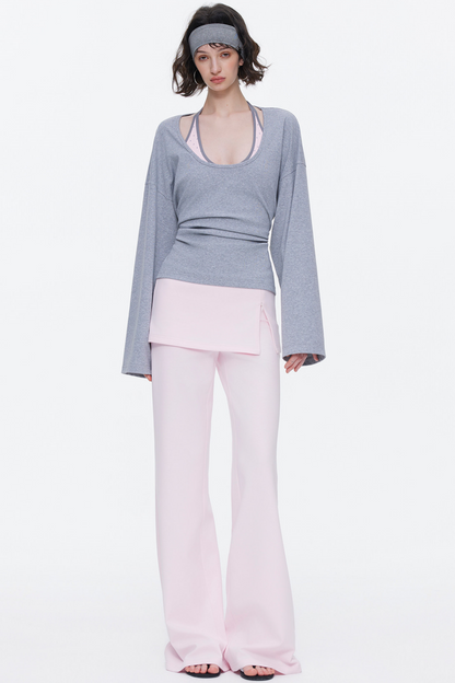 Hautfreundliche Strickrock-Hosen