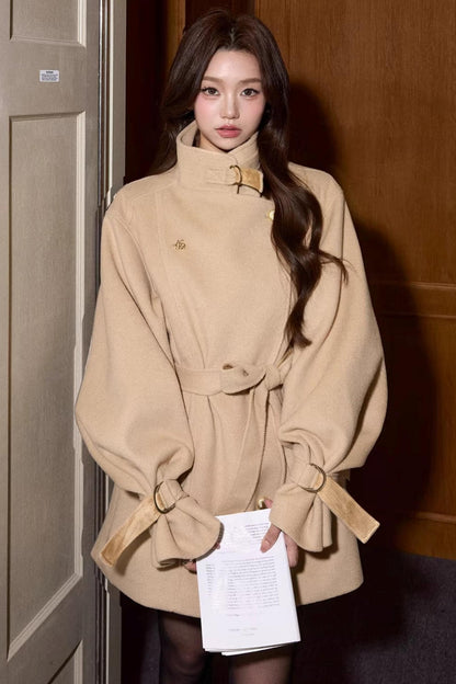 Magic Sleeves Wool Coat