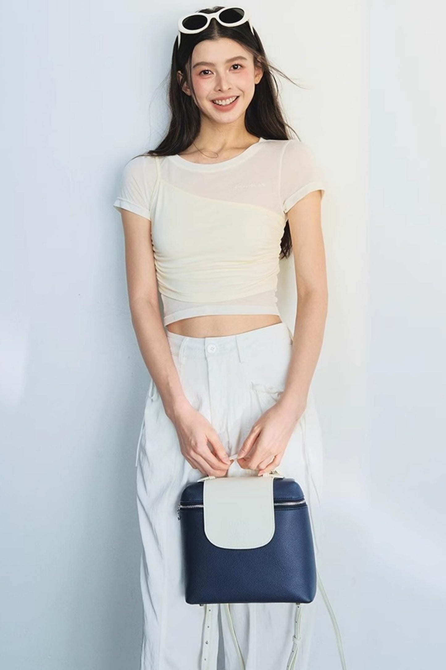 Dual-Patch Short Tee