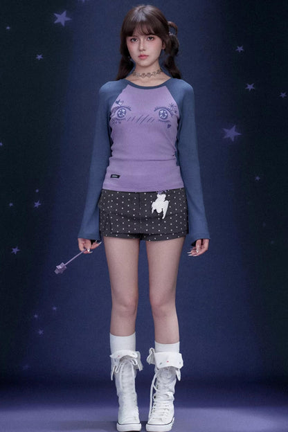 Comic Eye Raglan T-Shirt