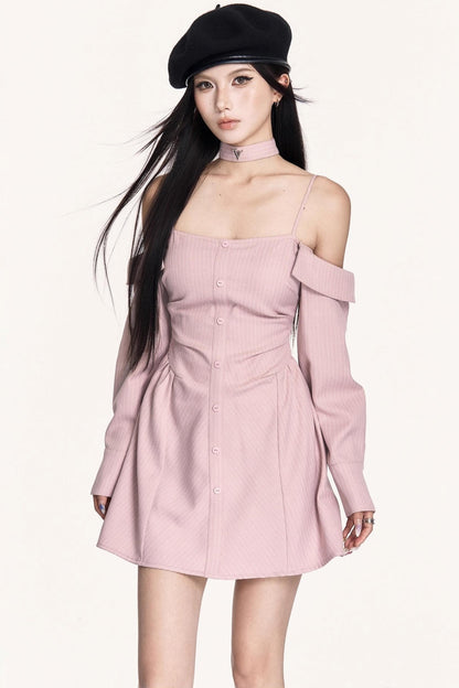 Retro Intelligence Striped Sundress