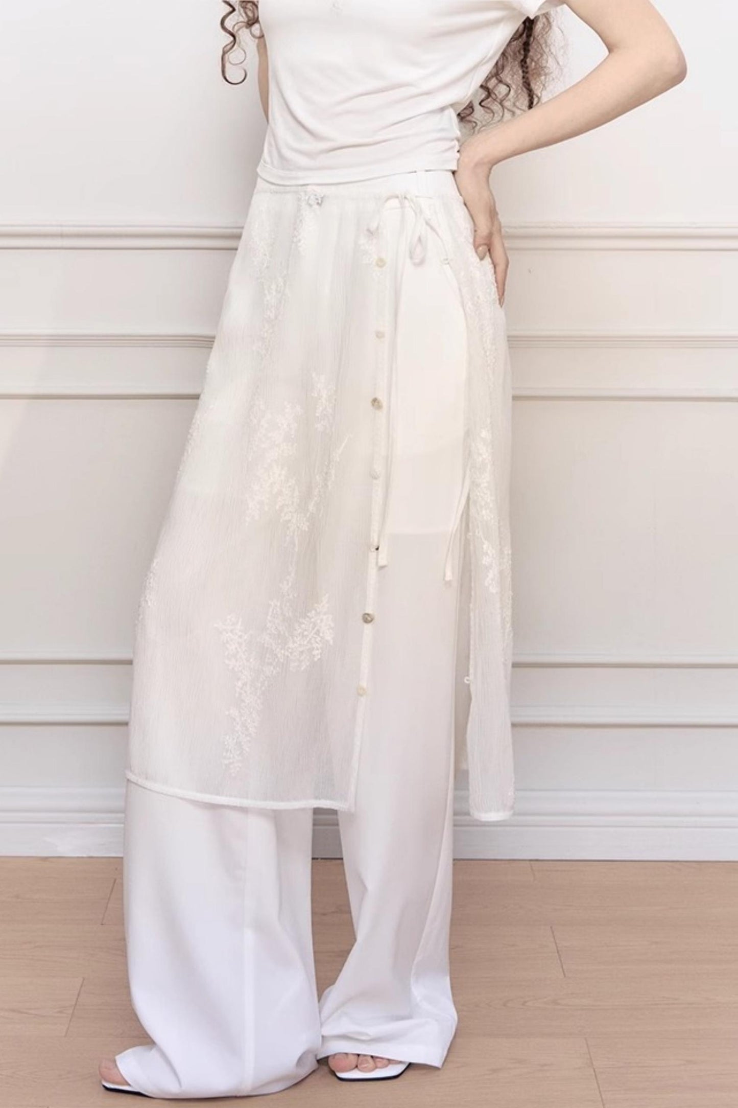 Yuan Wave Stack Pants