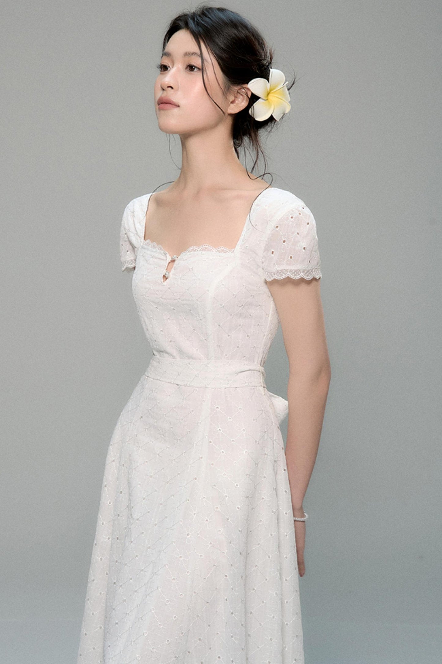 Elegance White Dress