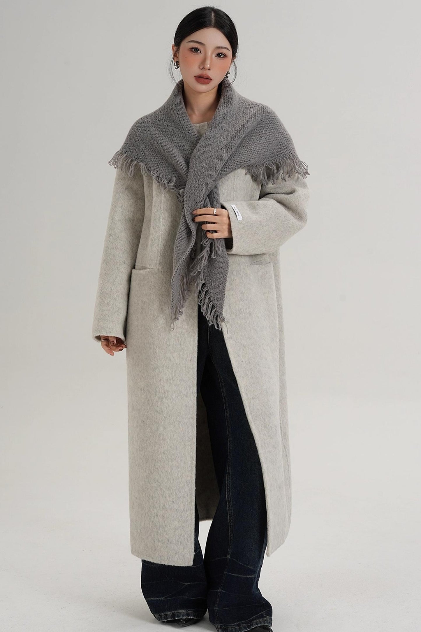 Elegant Double-Sided Woolen Coat