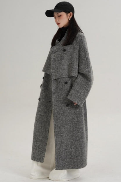 Double-Sided Wool Winter Coat