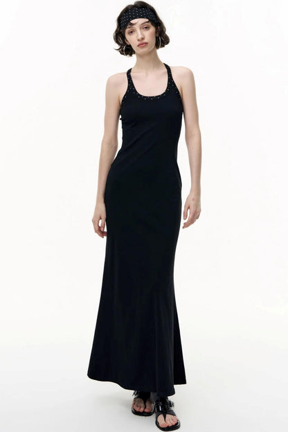 Autumn Striped Camisole Dress